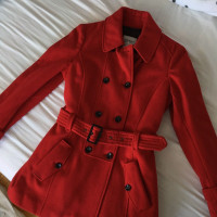 Esprit Red wool coat