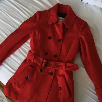 Esprit Red wool coat, View more