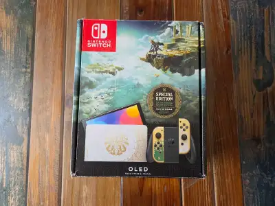 Nintendo Switch OLED Zelda Edition, View more