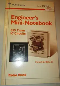 Archer 276-5010 Radioshack Engineers Mini Notebook 555 Timer IC