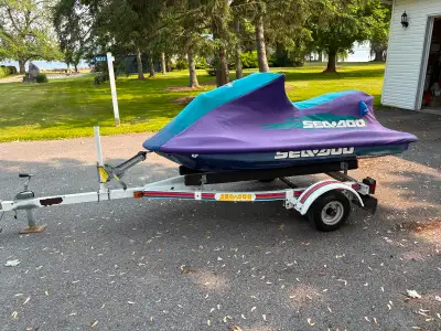 Selling 1998 seadoo GSX with trailer . Good condition serviced regularly . Never has been left outsi...