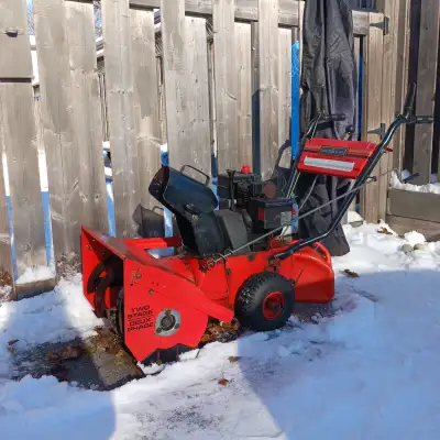 Snow Thrower Blower Mastercraft  4/20, View more