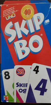 UNO Skip-Bo Card Game