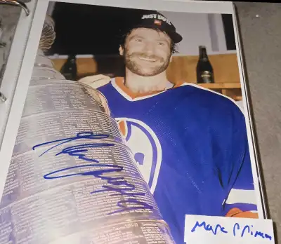 Glenn Anderson signed 8x10 photo HOF Oilers Hockey, View more