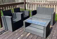 4 pcs Patio Used just for last summer on Sale. $ 280.00 only ONO