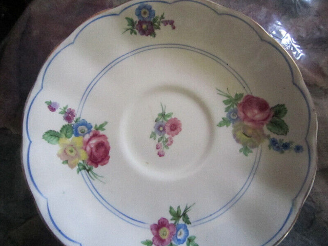 DEVONSHIRE ROSE Cream Petal china set, Service for 4 in Arts & Collectibles in Gander - Image 2