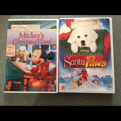 Disney DVDs EUC Mickey’s Christmas Carol Search for Santa Paws, View more