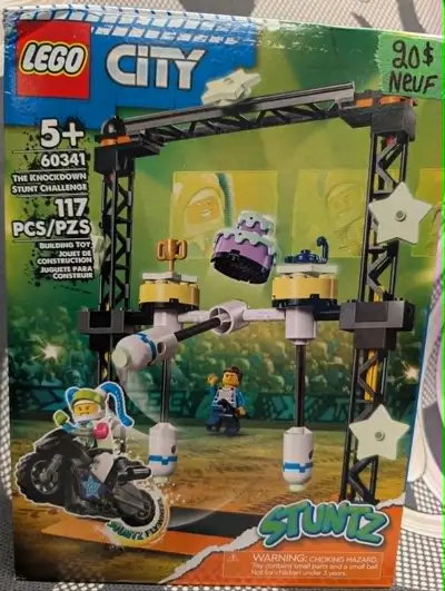 lego 60341 city neuf le défi de cascades frappeur 117 pièces, View more