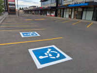 Parking Lot – Sweeping, Line Painting, Asphalt & Concrete
