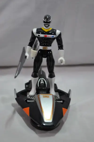 Black Ranger Power Rangers In Space & Galaxy Cycle Bandai Action Figure Located in St. James near Gr...