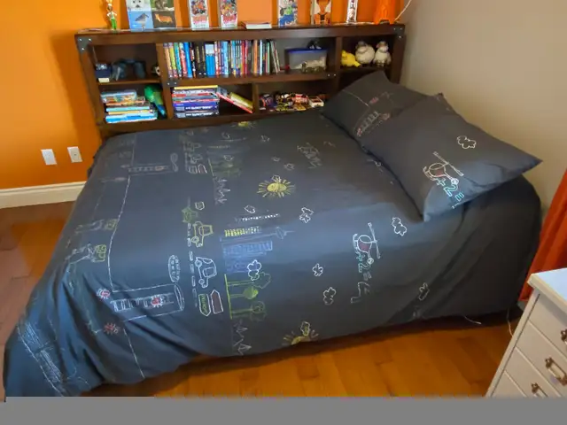 Couvre-lit pour lit double pour jeune in Bedding in Longueuil / South Shore - Image 3