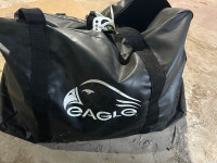 Black eagle hockey bag