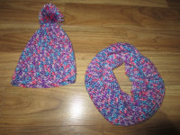 HAND MADE TUQUE AND SCARF - $10.00 for BOTH - NEW!
