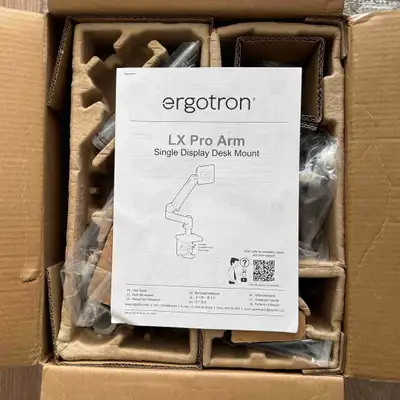Ergotron LX Pro Desk Monitor Arm, View more