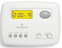 Emerson 1F78-151 5-2 Day Programmable Thermostat X2