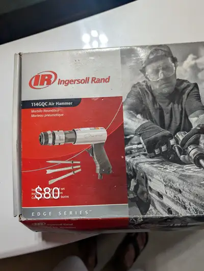 IR 1/2 Inch drive Impact wrench brand new Craftsman 1/2 in drive barely used IR air hammer brand new...