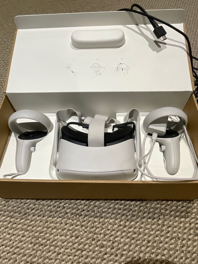 Oculus Quest 2 256GB (Beat Saber & KTNE included) in Other in Peterborough