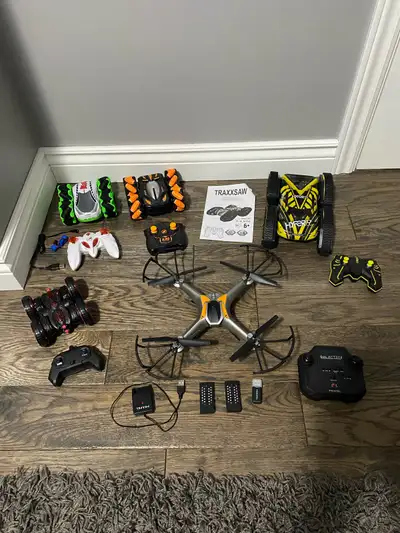 RC Car & Drone Bundle – Fully Working Sets with Controllers, View more