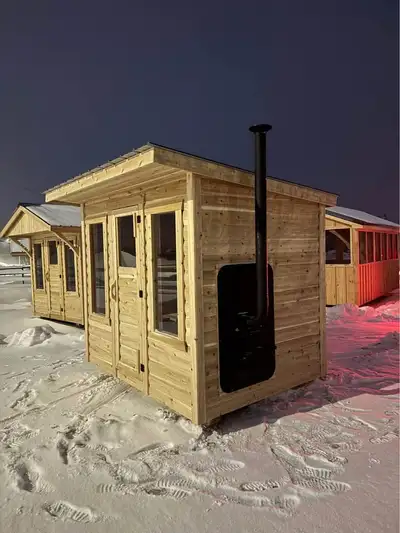 The 6x8’ “Vintage MINI” Cedar Sauna, View more