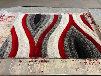 Turkish Area Rug – 4' x 5.6', View more