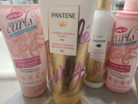 Various hair products 