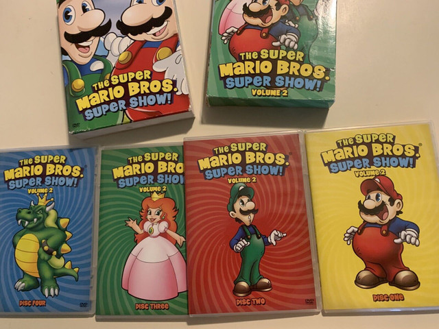 The Super Mario Bros. Super Show Volume 1 & 2 DVD Sets in CDs, DVDs & Blu-ray in Oshawa / Durham Region - Image 3