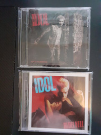 BILLY IDOL ! REBEL YELL ! DEVILS PLAYGROUND REMASTERED CDS ! NEW