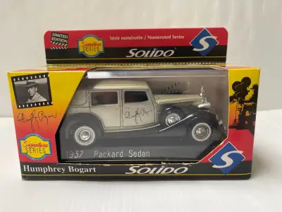 Humphrey Bogart Solido Signature Limited Edition 1937 Packard, View more