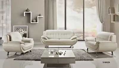 Brand New lather sofa available in different colors , View more