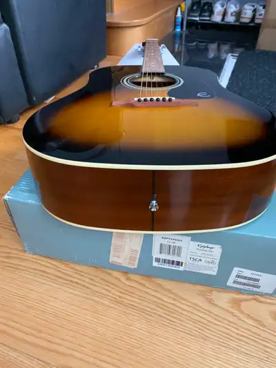 Excellent Epiphone acoustic guitar, View more
