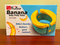 Banana Toilet Seat Trainer Portable Foldable Potty Boy Girl Kid