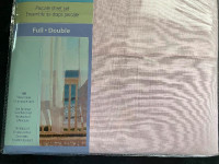 Double Sheet Set, Pastel Pink, Brand new in package