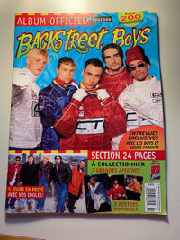 Magazine Album officiel 2e tournée Backstreet Boys 1997