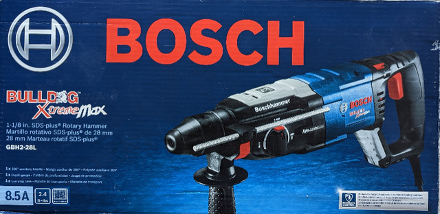 BOSCH GBH2-28L 1-1/8" SDS-plus Bulldog Xtreme Max Rotary Hammer in Power Tools in Hamilton - Image 2