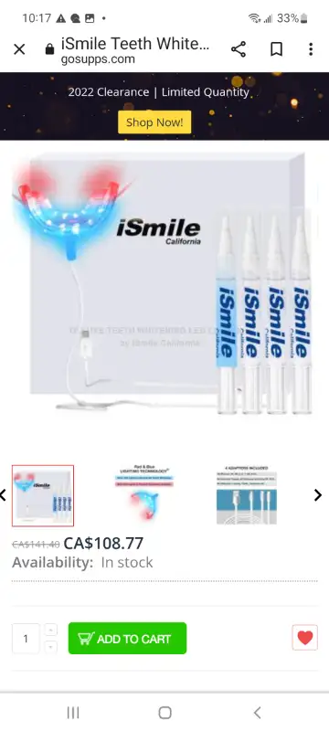 Ismile theeth whitening &alarm clock  for kids and hair dreyer, View more