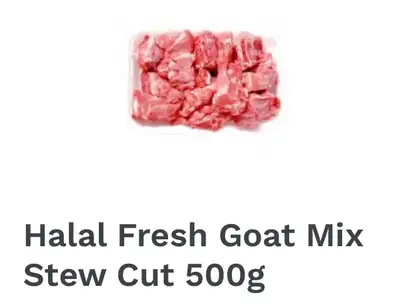 Sheep or goat stew meat, View more