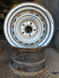 Chevy Original Rims from 1985 square body truck.