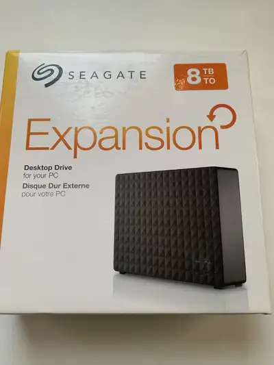Seagate Expansion 8TB External Hardrive, View more