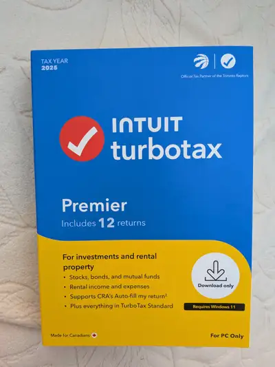 TurboTax 2025 Premier 12 returns for sale, View more