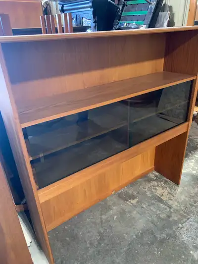 mid century teak hutch, View more