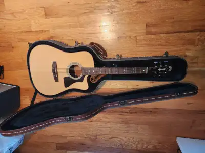 SUPERBE Guild GAD-40CENAT W/PU+Orig. Hard Case! Like new! SHIPS!, View more