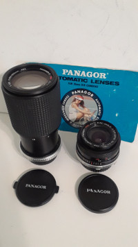 Panagor Analog Camera Lens Pair $50.00 (Minolta)