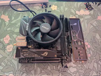 Asus Strix B450i Mini-ITX gaming Motherboard / Ryzen 5 3600, View more