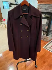 Ladies/Teens Guess Brown 3/4 Length Coat Size Large (9/10)
