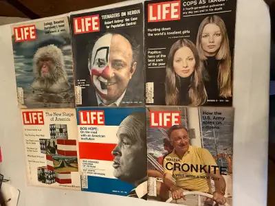LIFE MAGAZINES_VINTAGE 1970’S-BUNDLE, View more