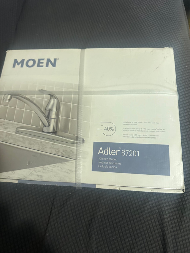NEW: Moen Adler  Kitchen Faucet. in Plumbing, Sinks, Toilets & Showers in La Ronge