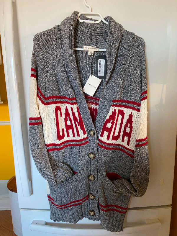 NWT Womens Parkhurst Cotton Canada Cardigan Size Large in Women's - Tops & Outerwear in Oshawa / Durham Region - Image 2