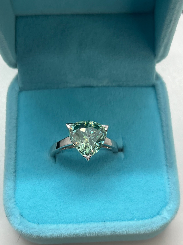 3.15ct MOISSANITE Ring in Jewellery & Watches in Hamilton