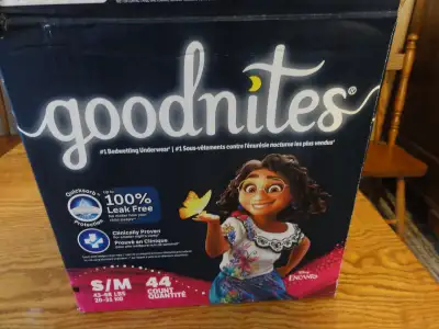 39 Goodnites Bedwetting Underwear (Pull-Ups) S/M 43-68lbs, View more