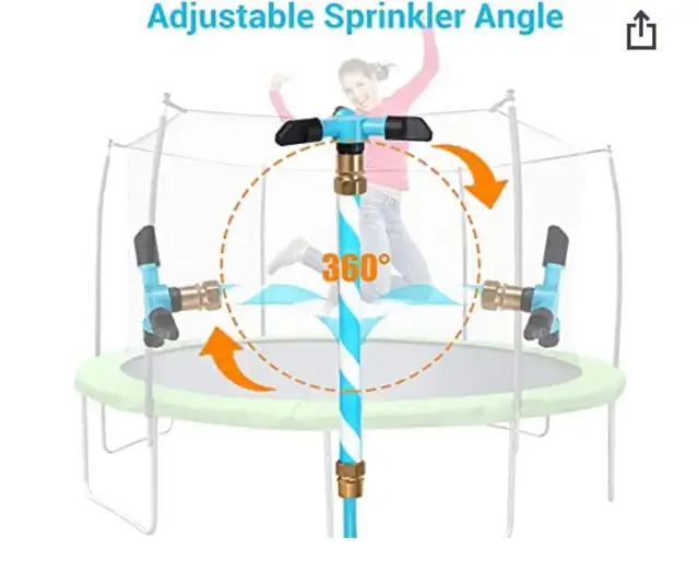 Trampoline Sprinkler, 360 Degree Trampoline Sprayer Water Park in Other in Winnipeg - Image 3